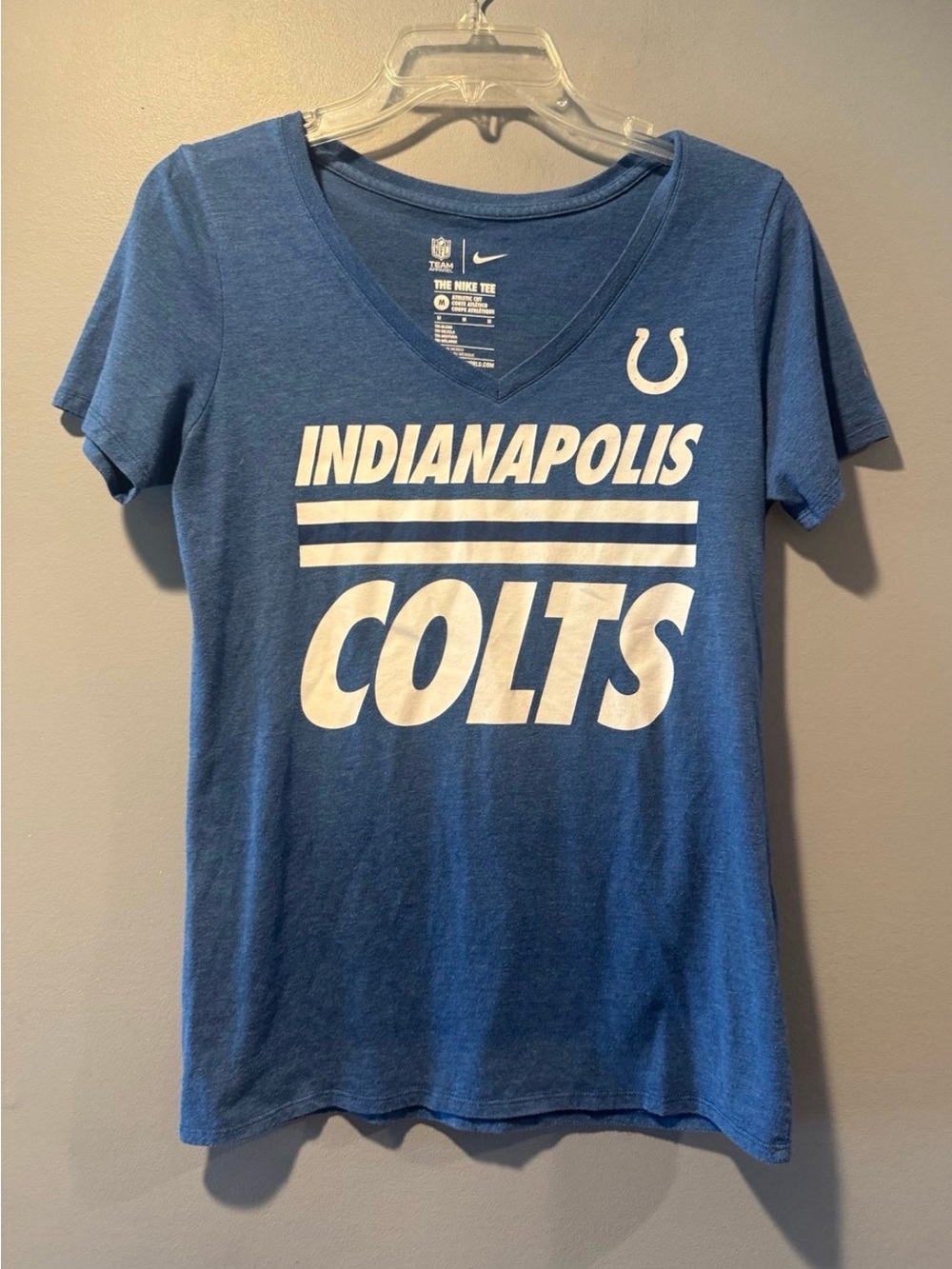 *Nike Indianapolis Colts Blue Short Sleeve V-Neck Tee